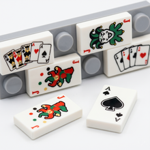 Printed Playing Card Tile Accessory Minifigure