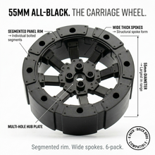 Minifigure Large Wheels 55mm