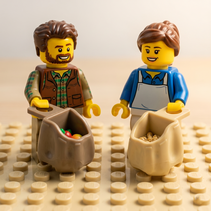 Basket Accessory Minifigure