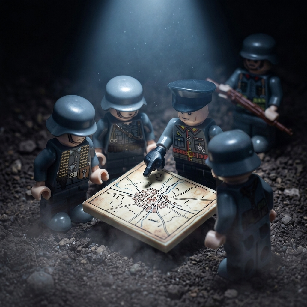 WW2 German Wehrmacht Set — 8 Soldiers