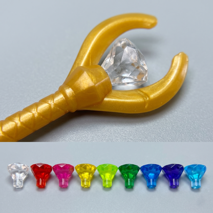Gold Magic Staff Accessory Minifigure