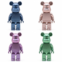 Metallic Bear Head Minifigure