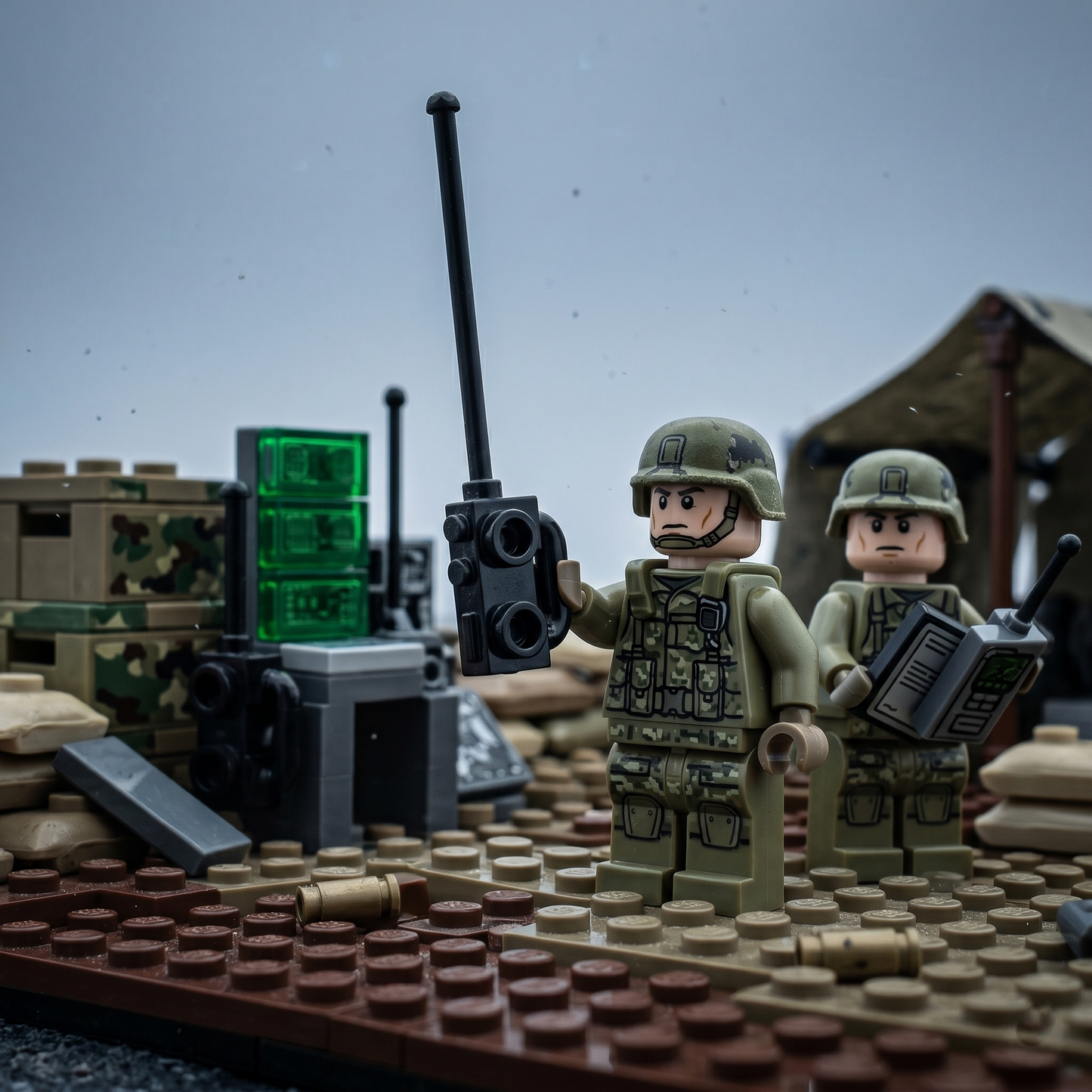 Black Radio Accessory Minifigure