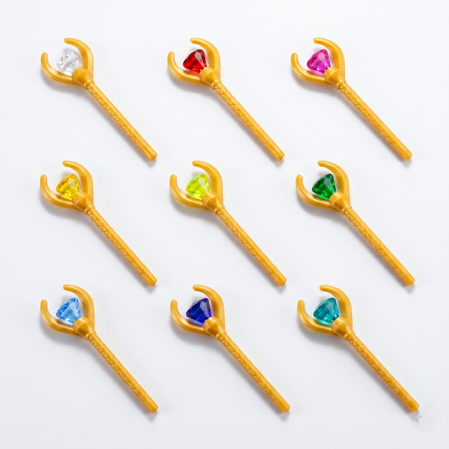 Gold Magic Staff Accessory Minifigure