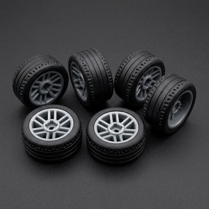Minifigure Wheels 21x9.9mm