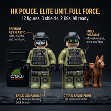 C.T.R.U HK Police Elite Unit — 12 Figures
