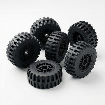 Minifigure Wheels 30.4x14mm