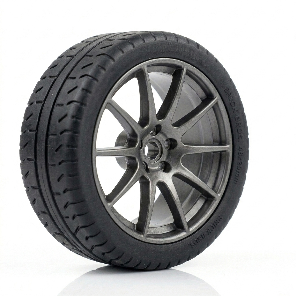 48×20mm Minifigure-Scale Wheel Assembly