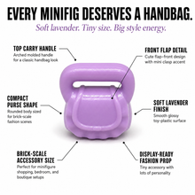 Soft Lavender Compact Purse Minifigure