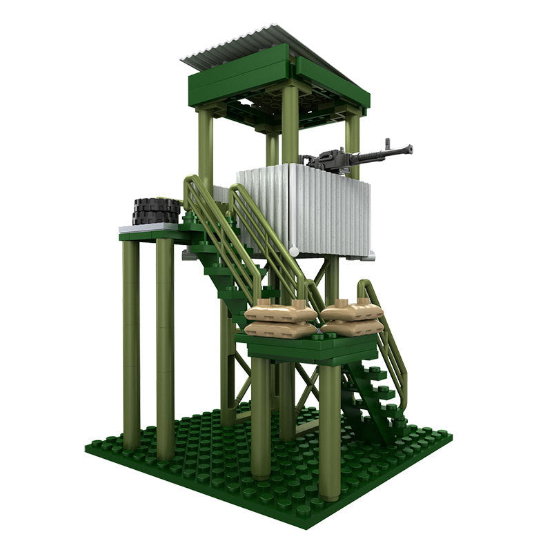 Modular Military Guard Tower Set | Brick Bros – Brick Bros