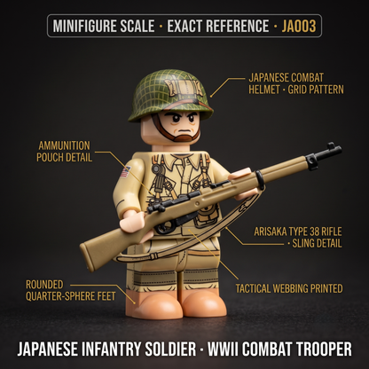 WWII Japanese Soldier Collectible Minifigure