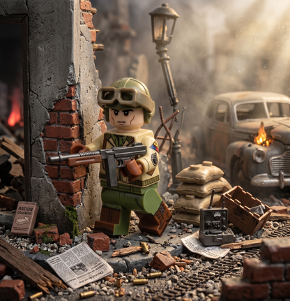WWII Japanese Field Commander Collectible Minifigure