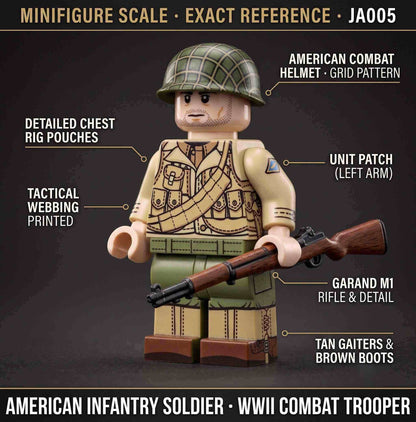 WWII Japanese NCO Sergeant Collectible Minifigure
