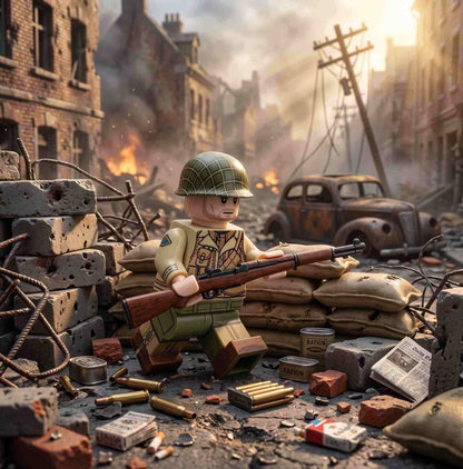 WWII Japanese NCO Sergeant Collectible Minifigure