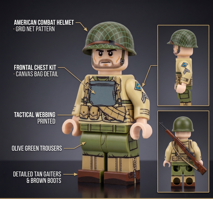 WWII Japanese Communications Specialist Collectible Minifigure
