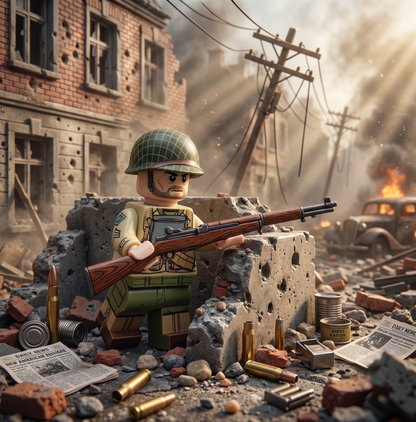 WWII Japanese Communications Specialist Collectible Minifigure