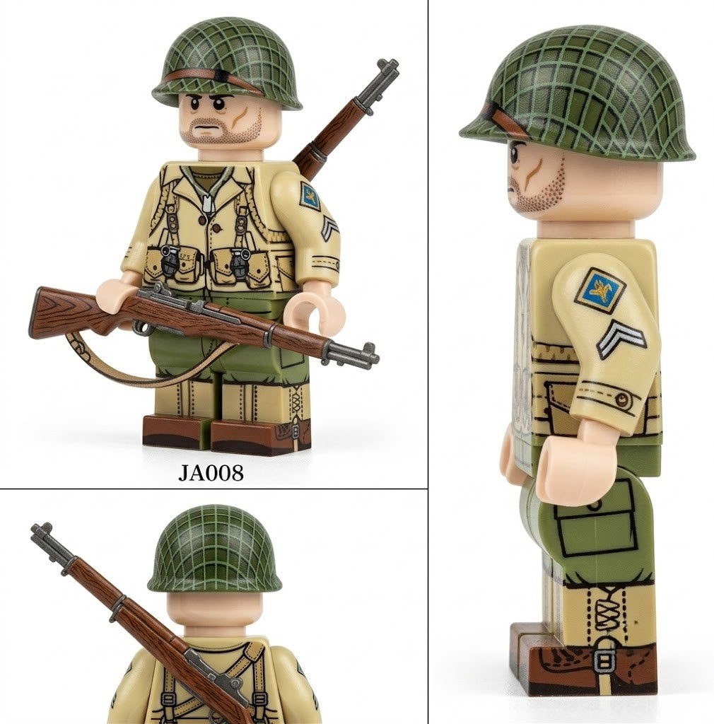 WWII Japanese Officer Lieutenant Collectible Minifigure