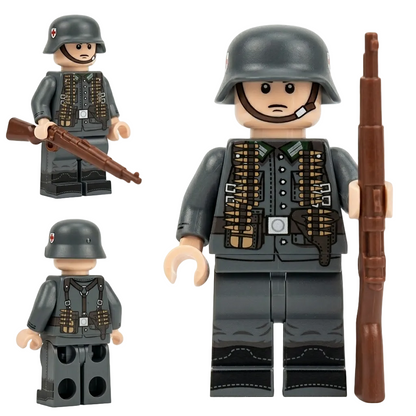 WWII German Ammunition Bearer Collectible Minifigure