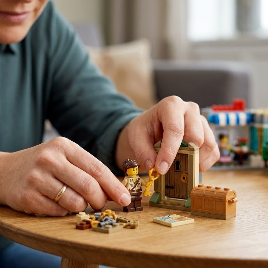 Golden Yellow Mini Key Accessory Minifigure