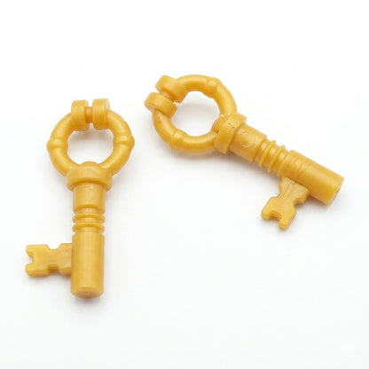 Golden Yellow Mini Key Accessory Minifigure