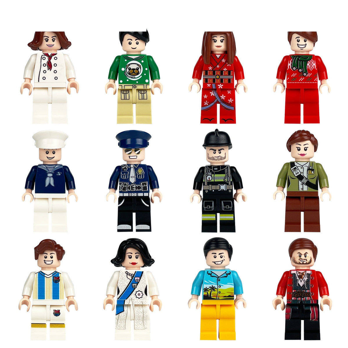 Everyday Characters 12 Figure Town Set