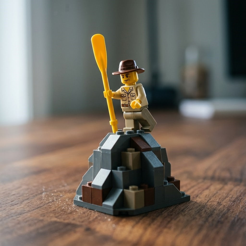 Paddle Oar & Serrated Blade Minifigure