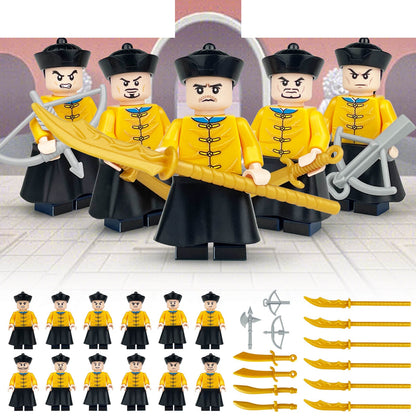 Qing Dynasty Palace Guards 12 Figure Set