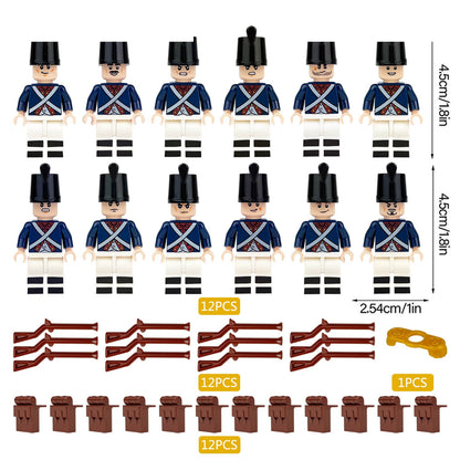 Napoleonic Infantry 12 Figure Army Set