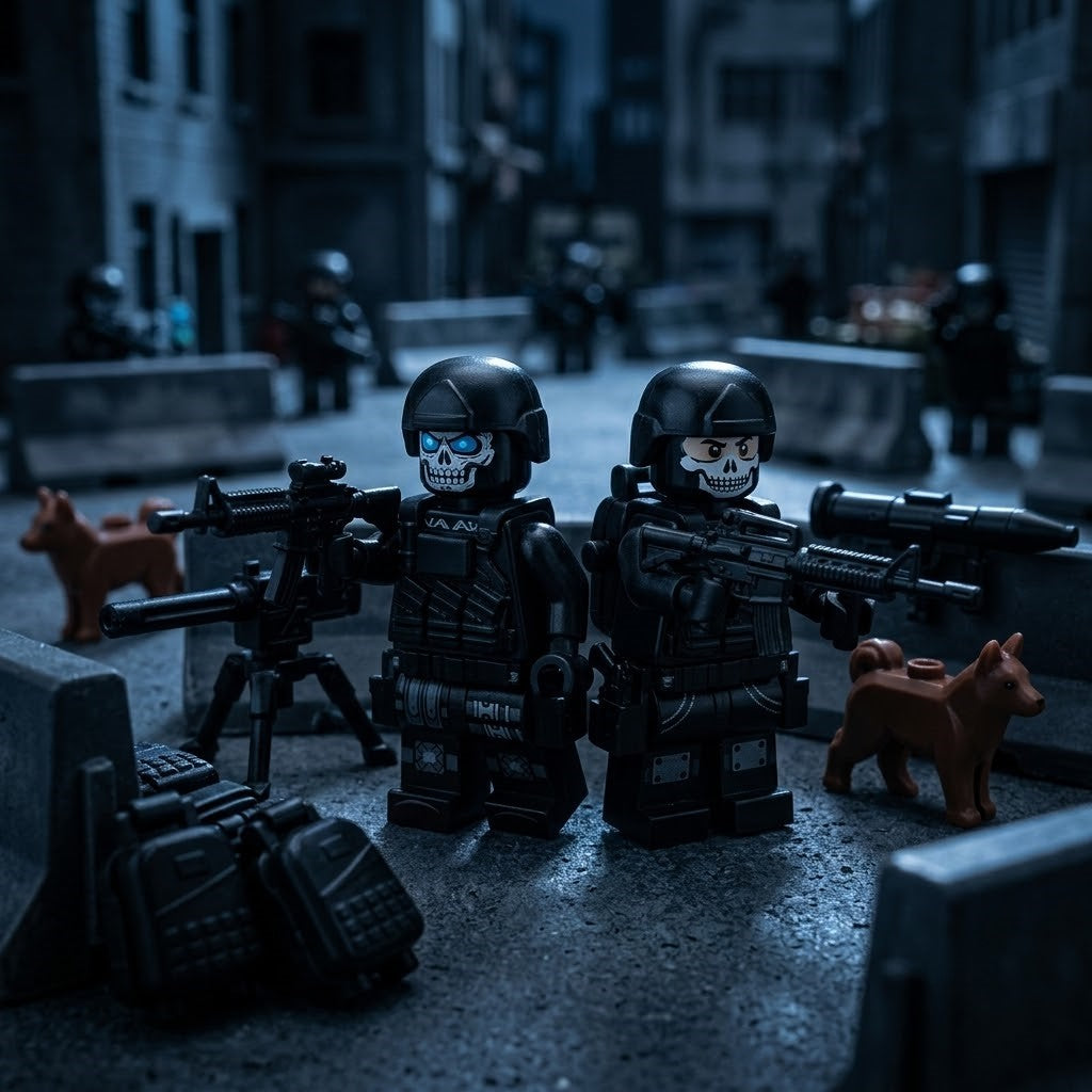 Black Ops Special Forces Collectible Minifigure Collection