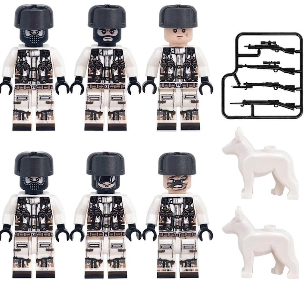 Arctic Winter Ops Collectible Minifigure Collection
