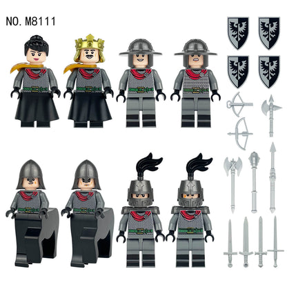 Woodland Raven Knights 8 Minifigure Set