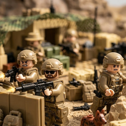Modern Desert Special Forces Collectible Minifigure Collection