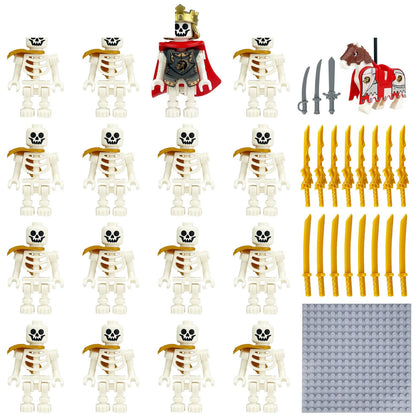 Skeleton Army 12 Figure Fantasy Set