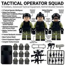 Green & Black Tactical Special Forces Collectible Minifigure Collection
