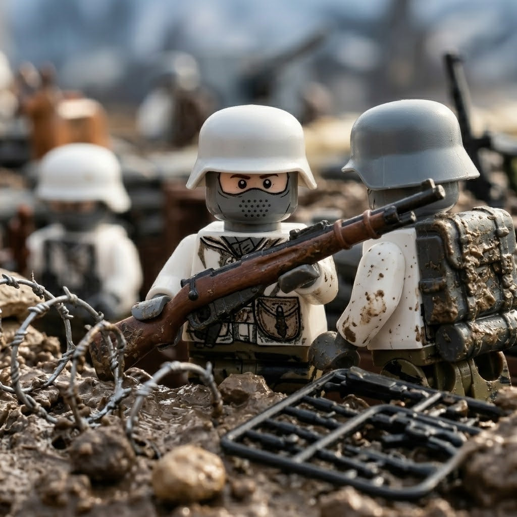WWII Elite Infantry Collectible Minifigure Collection