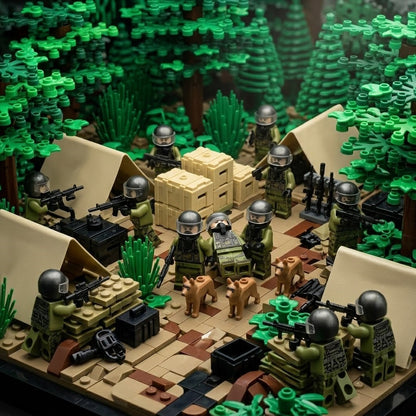 Green Tactical Flight Ops Collectible Minifigure Collection