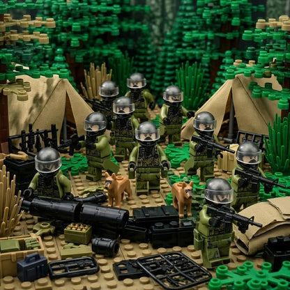 Green Tactical Flight Ops Collectible Minifigure Collection