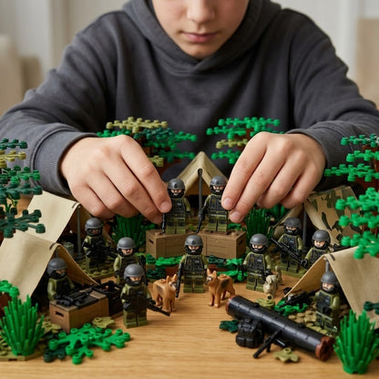 Green Tactical Flight Ops Collectible Minifigure Collection