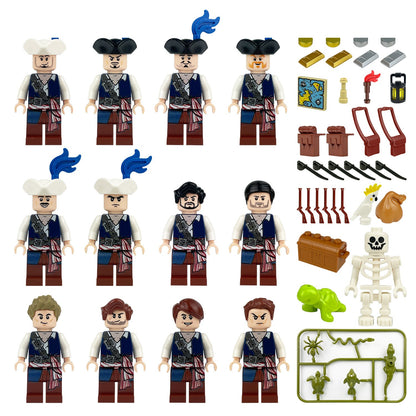 Pirate Crew 12 Figure Set