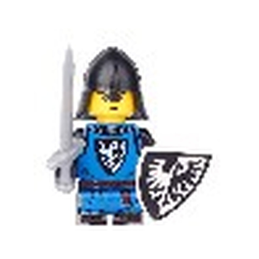 Blue Black Eagle Knight minifigure