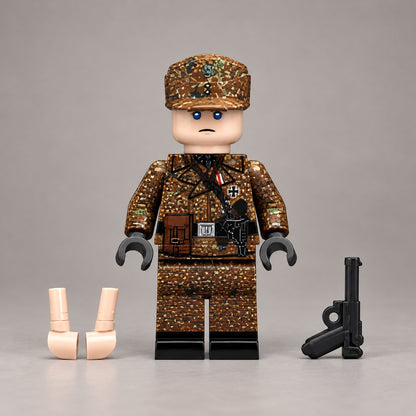 Brown Camouflage Military Soldier Minifigure product image