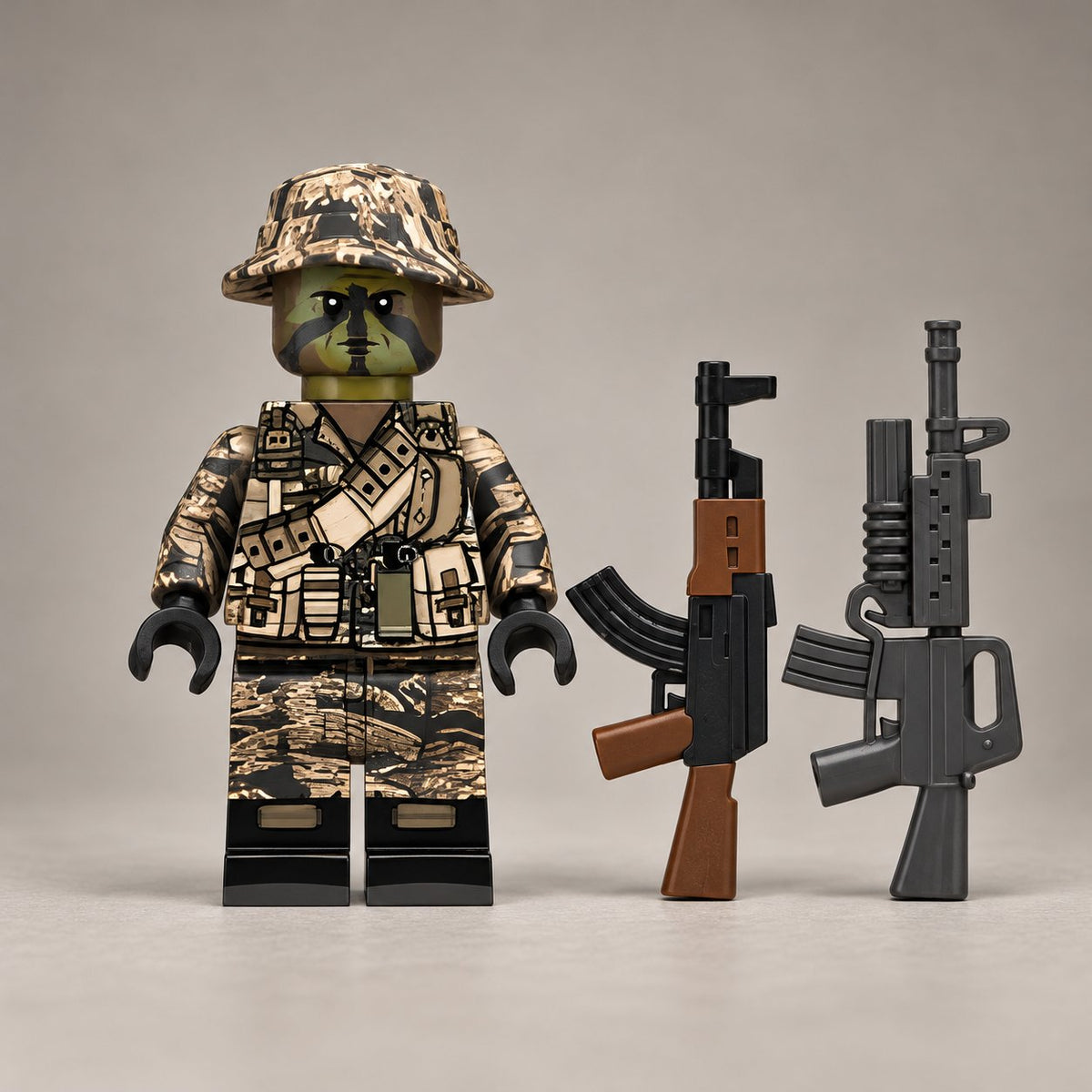 Desert Camouflage Tactical Soldier Minifigure product image