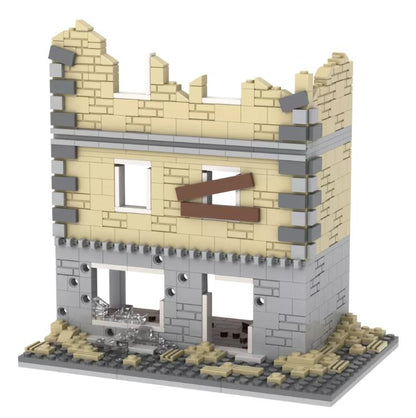 Ruined Two-Storey House Shell