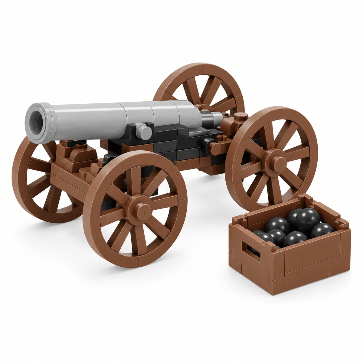 Medieval Siege Engines, Carts & Carriages Build Kits - Brick BrosMOC