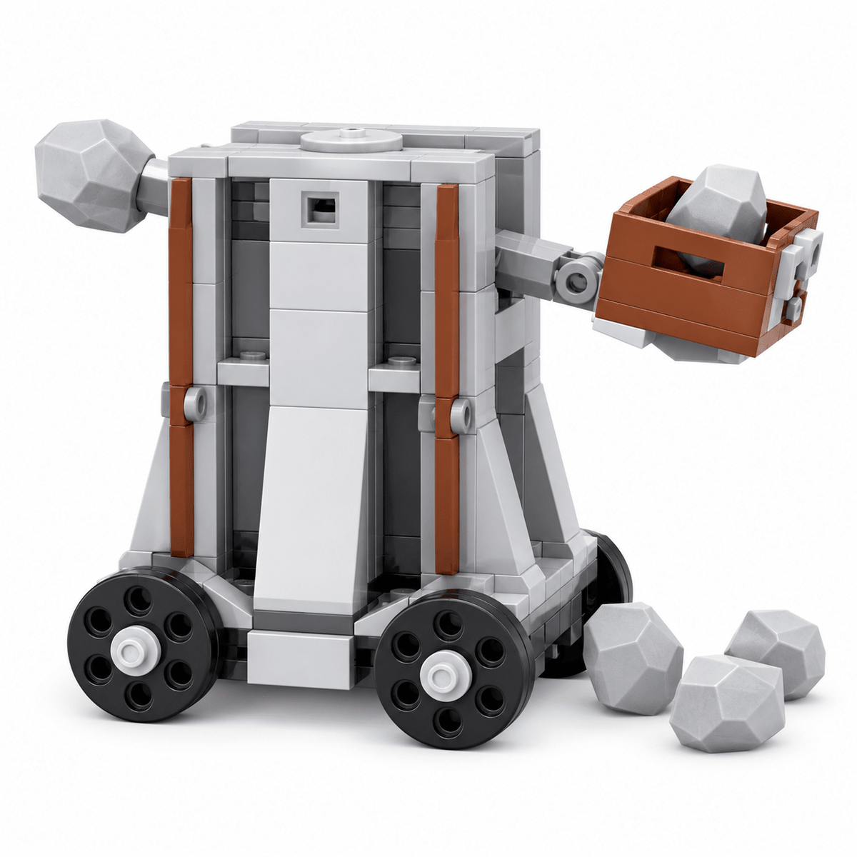 Medieval Siege Engines, Carts & Carriages Build Kits - Brick BrosMOC