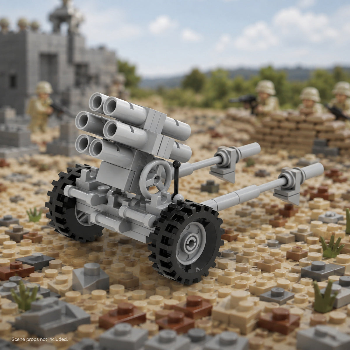 Desert Strike - Towed Six-Tube Rocket Launcher