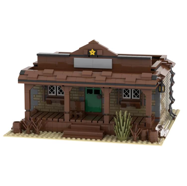 Western Sheriff's Office with Porch