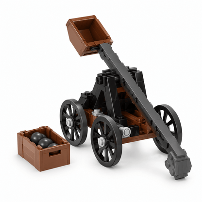 Medieval Siege Engines, Carts & Carriages Build Kits - Brick BrosMOC