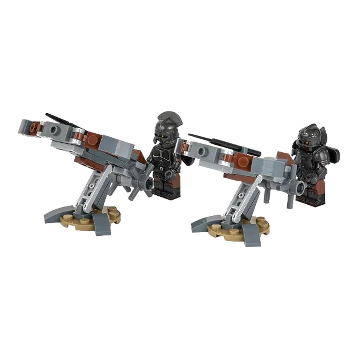 Orc Spear Launchers with 2 Figures brick build kit