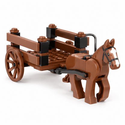 Medieval Siege Engines, Carts & Carriages Build Kits - Brick BrosMOC